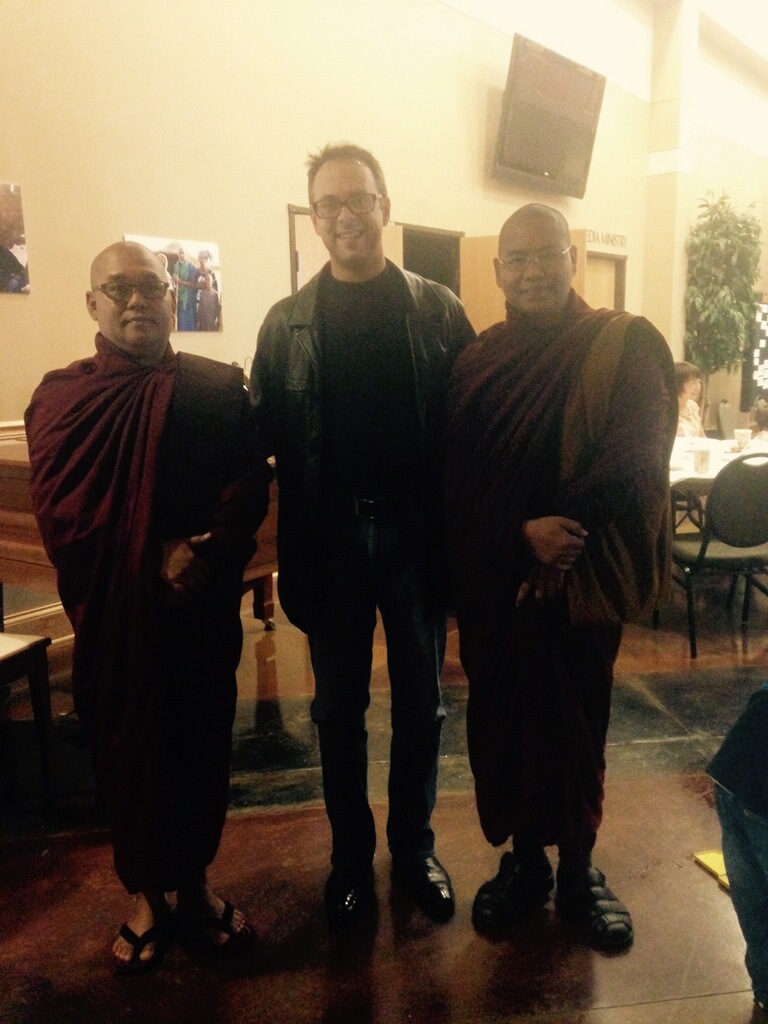 Meeting Buddhist Monks On Christmas